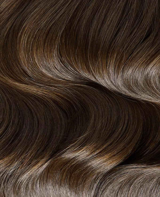 Chocolate brown hair extensions colour2