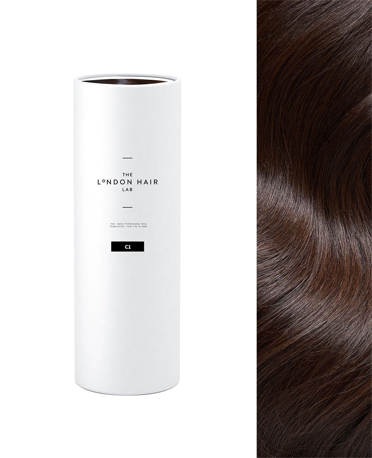 C1 Brunette Clip In Hair Extensions
