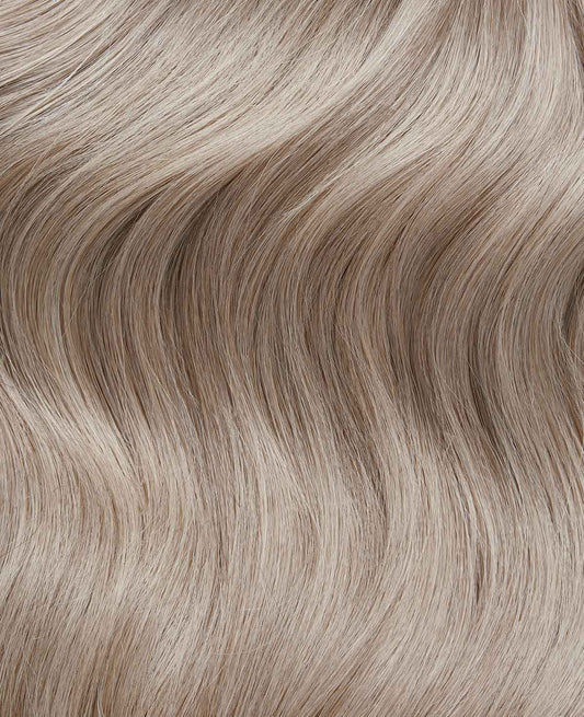 C18 ash blonde I tip hair extensions