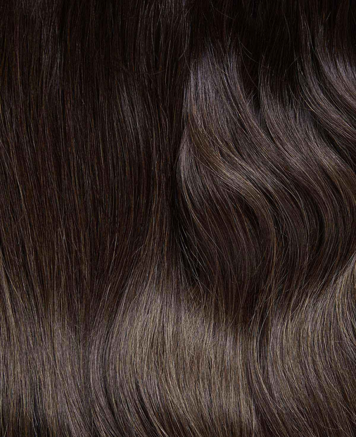C2 mocha I tip hair extensions