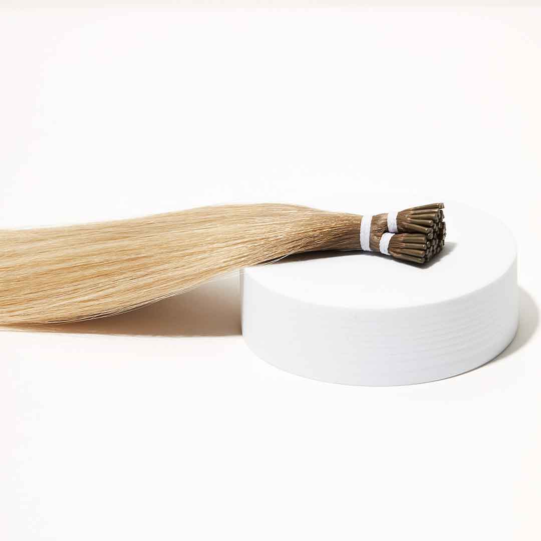 c23 blonde I tip extensions