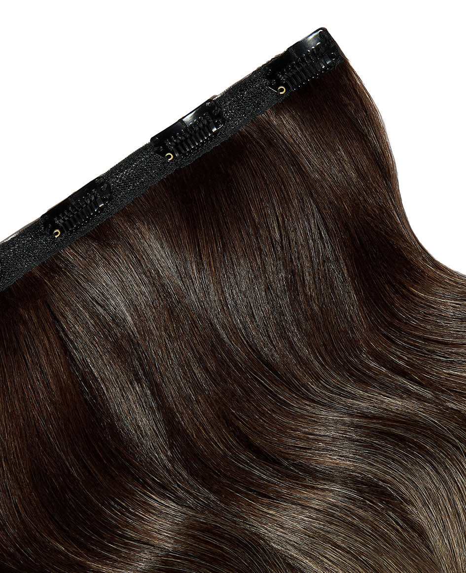 W11 Dark Ash Clip Hair