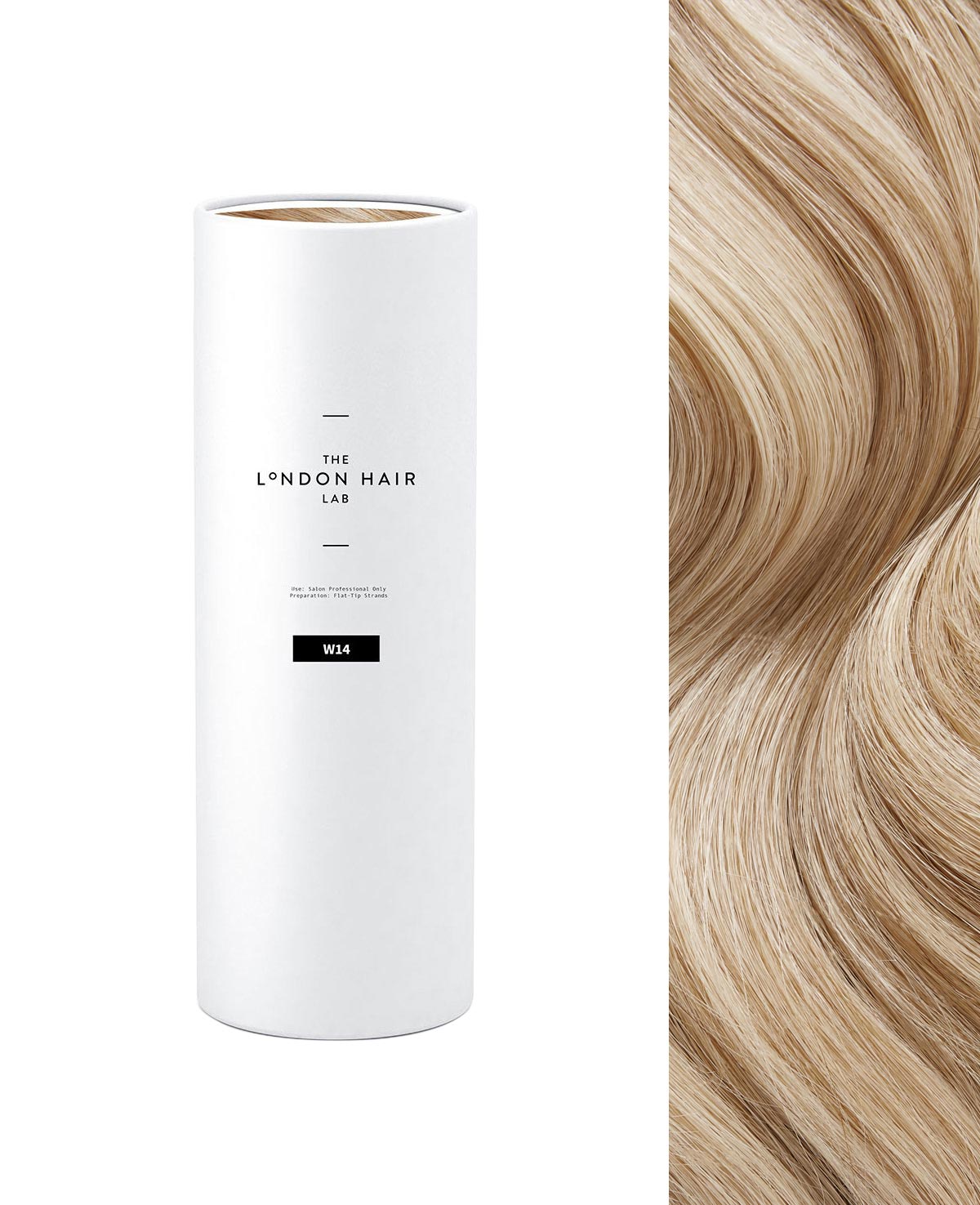 Sandy blonde I tip hair extensions