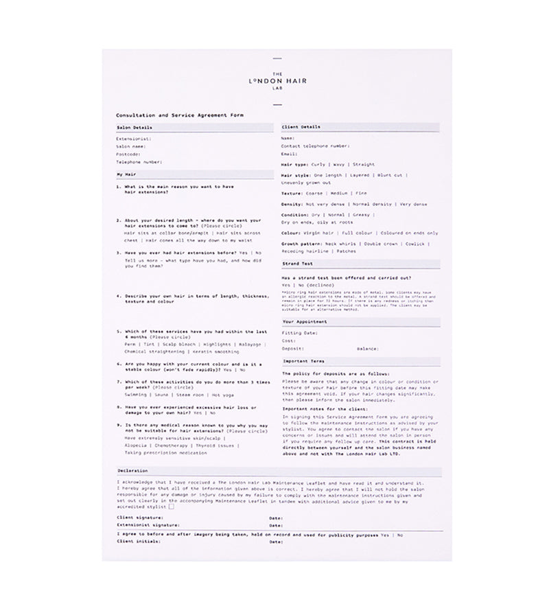 Consultation Forms