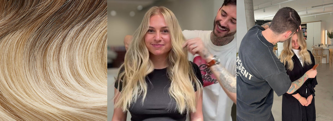 Hair Extension Transformation