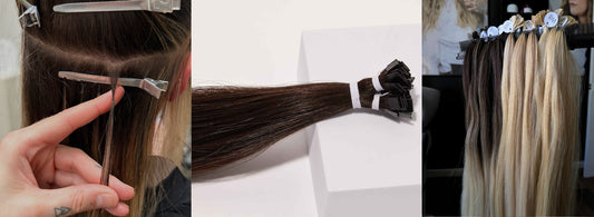 Flat Tip Hair Extensions