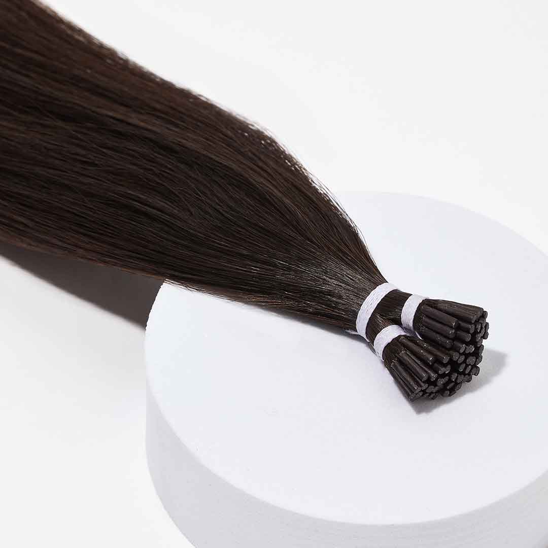 1 Jet black hair extensions