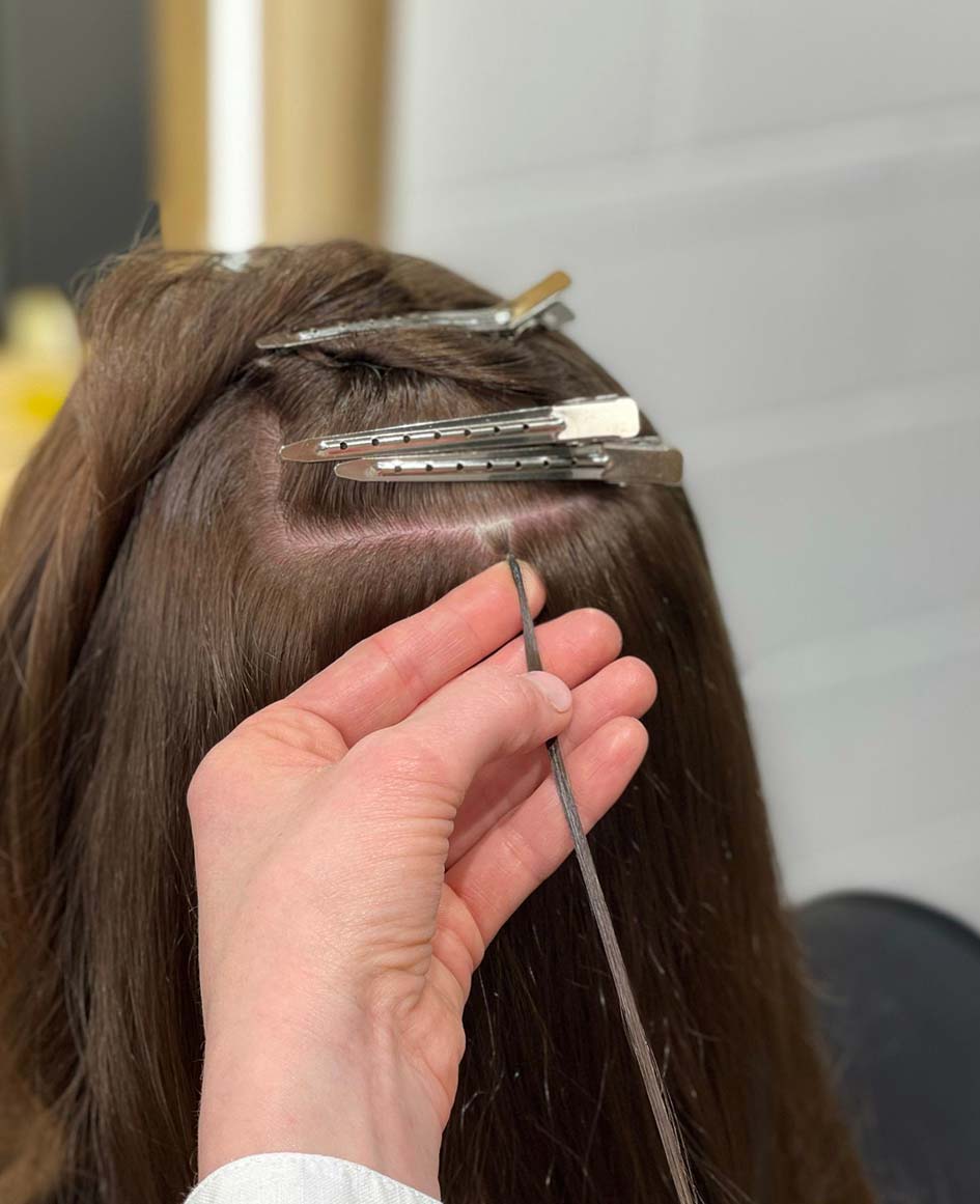 C11 Bright Flat Tip Hair Extensions The London Hair Lab