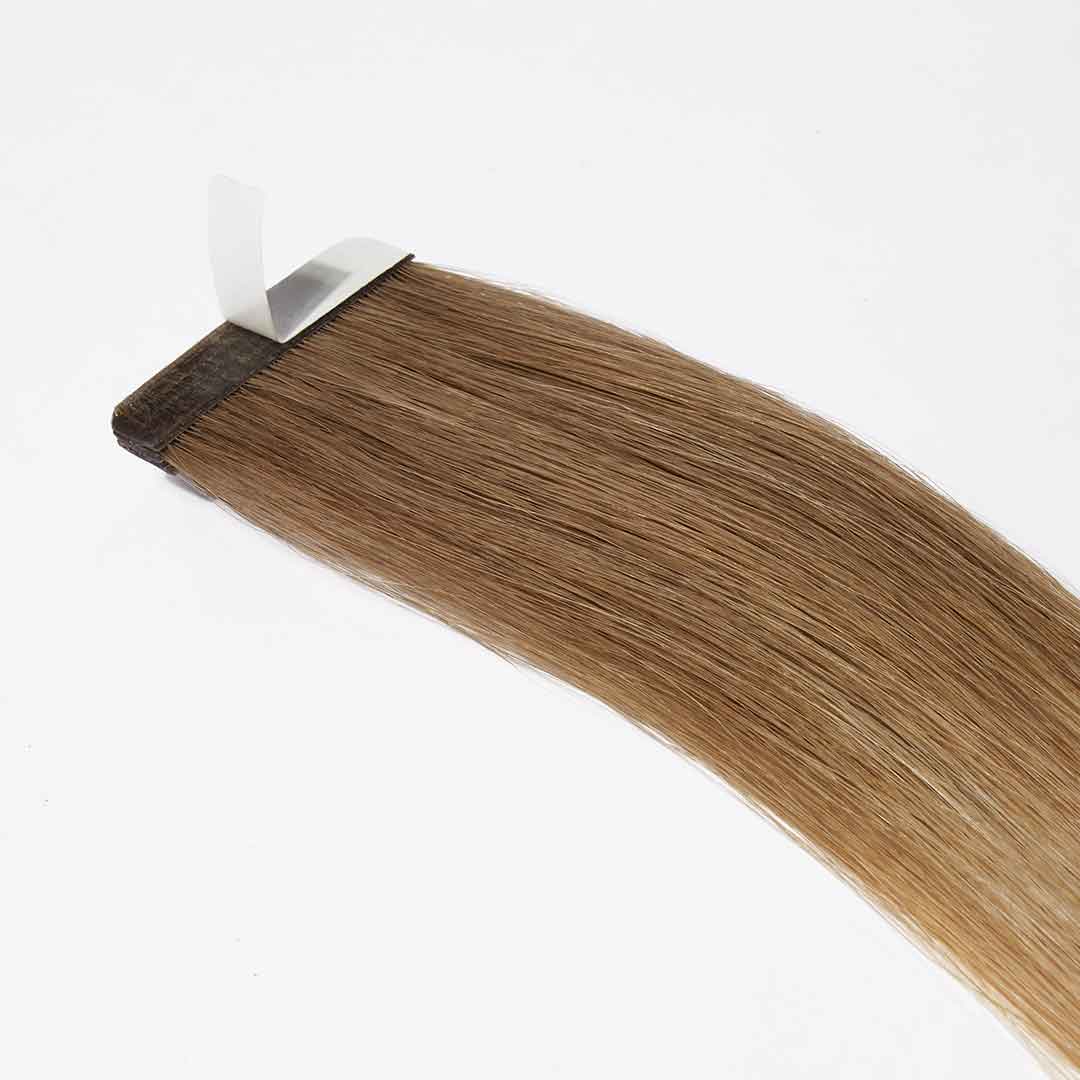 Covet W15 Tape in Tape Hair Extensions Rooted blonde