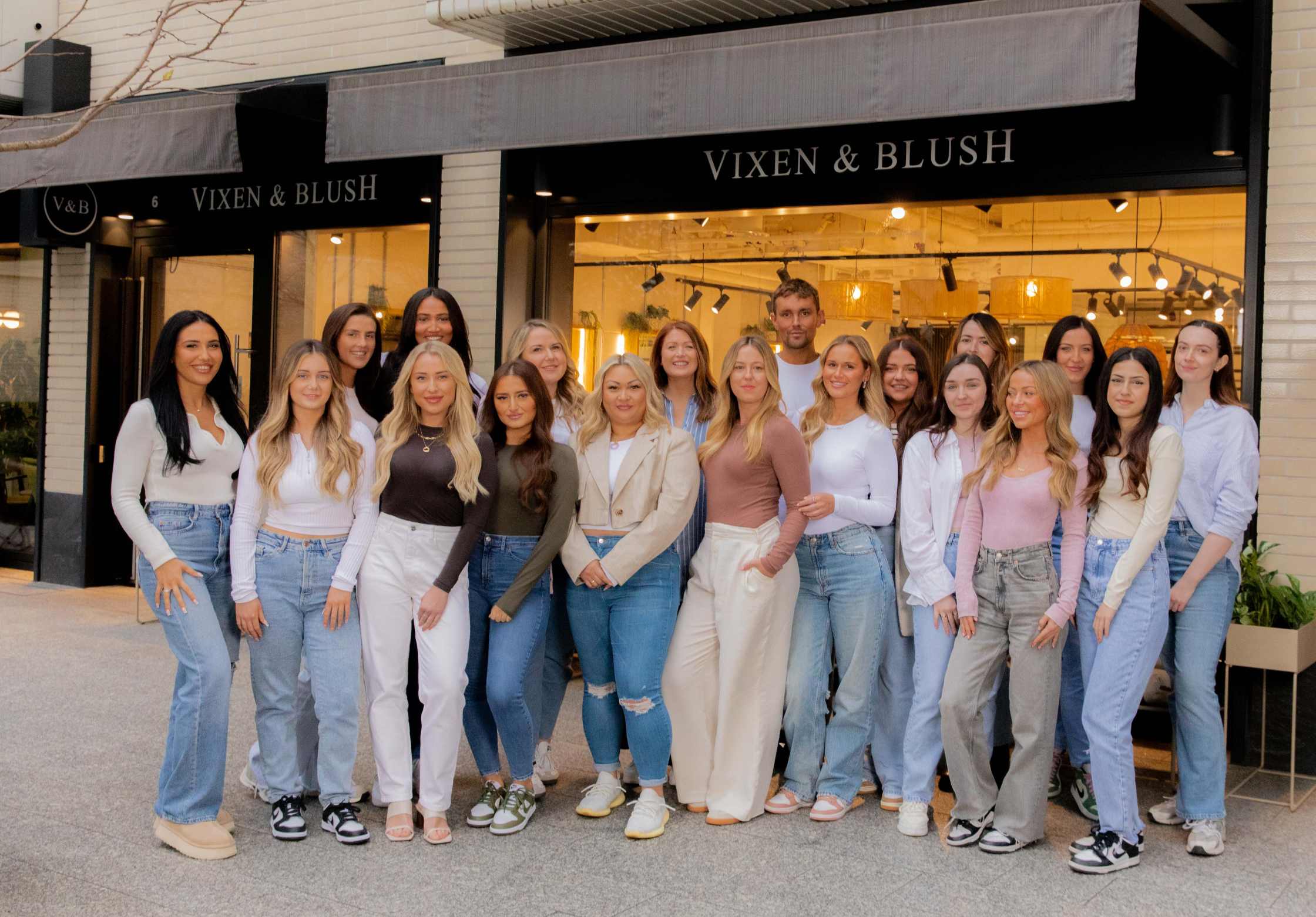 Vixen and Blush The London Hair Lab