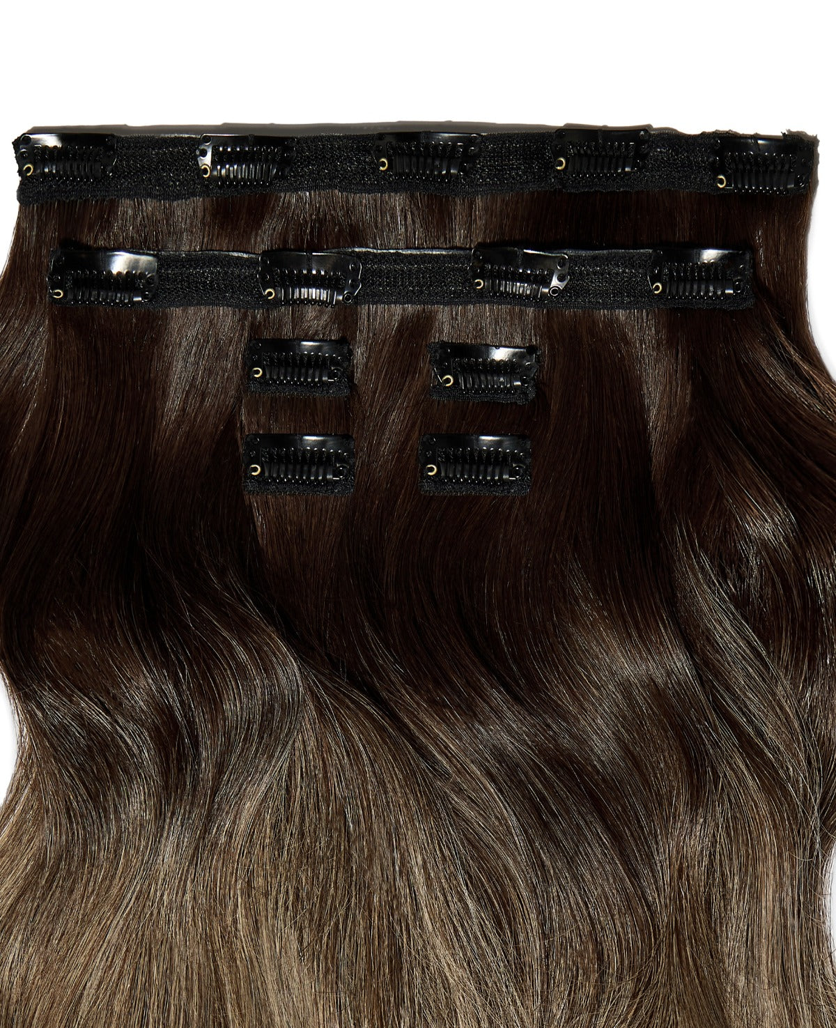 W11 Dark Ash Clip Hair