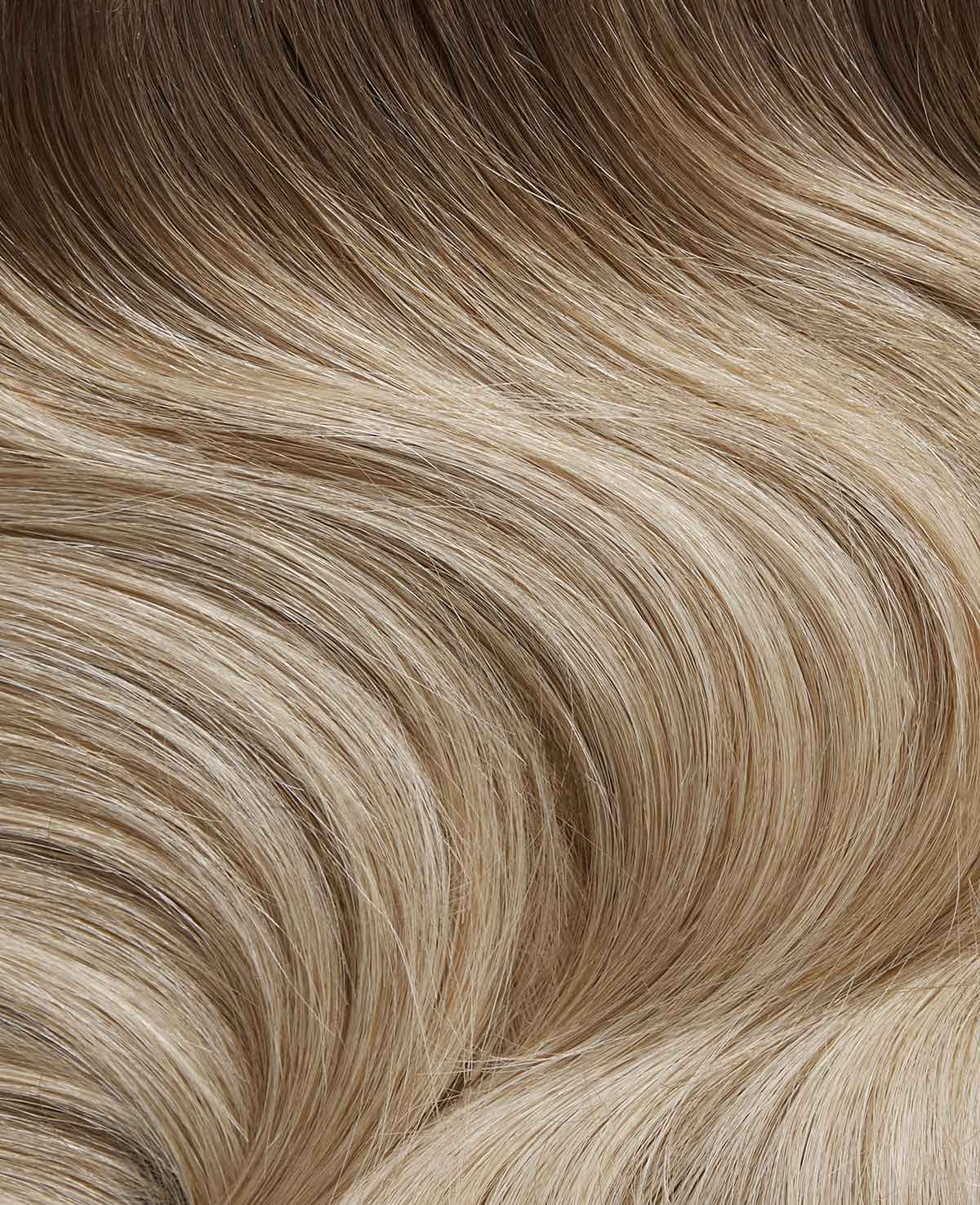 Covet W15 Tape in Tape Hair Extensions Rooted blonde